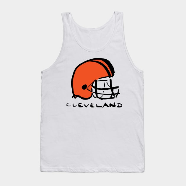 Cleveland Broooowns Tank Top by Very Simple Graph